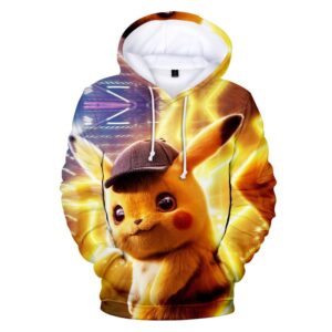 Sweat Pokémon Détective Pikachu souriant