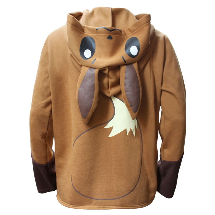 Sweat zippé à capuche Pokémon Évoli, du M au XXL – Image 4