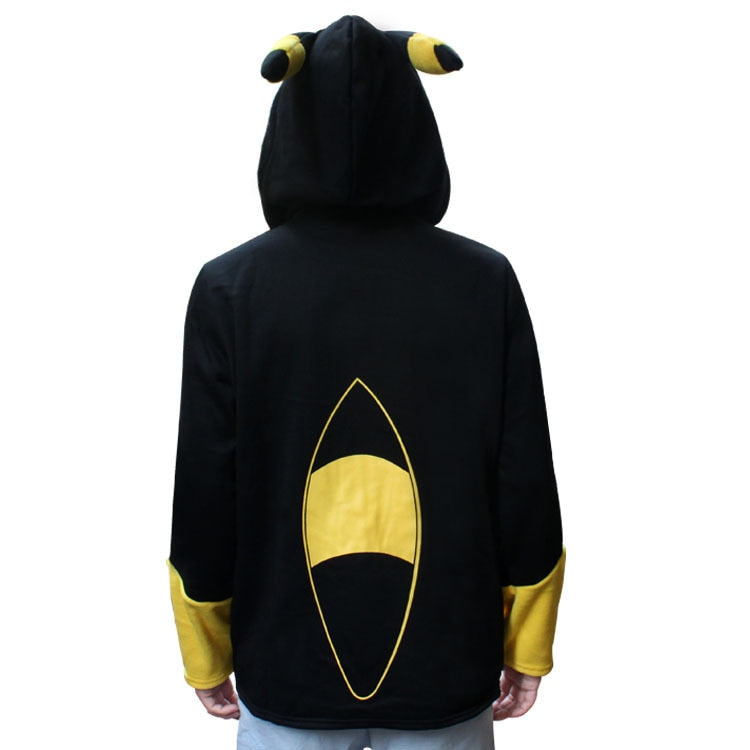 Sweat zippé à capuche Pokémon Noctali – Image 3