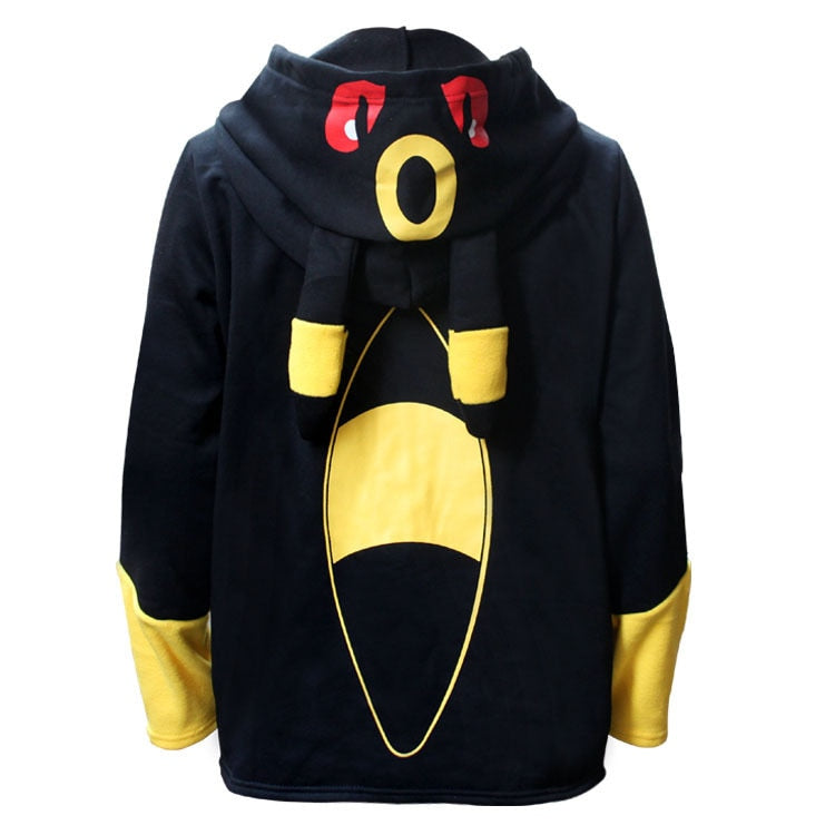 Sweat zippé à capuche Pokémon Noctali – Image 4