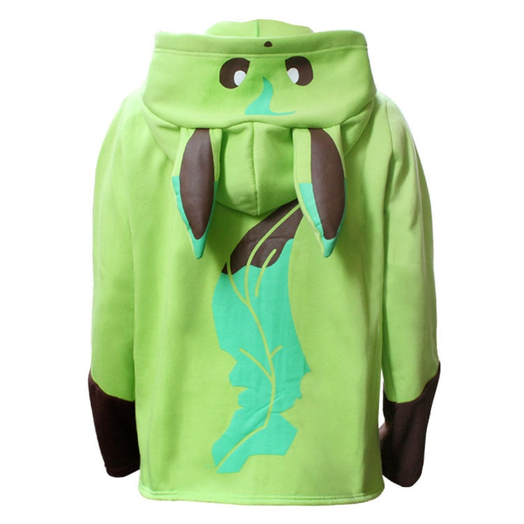 Sweat zippé à capuche Pokémon Phyllali, du M au XXL – Image 4