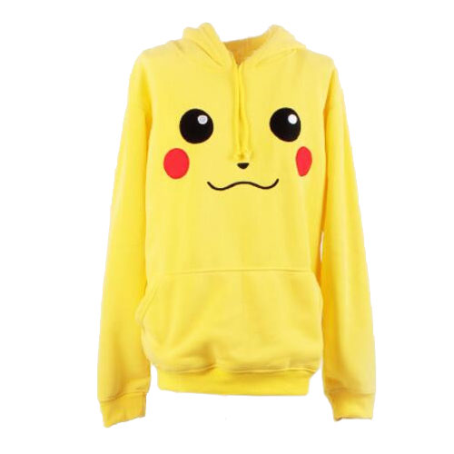 Sweat à capuche Pokémon Pikachu tailles S à XXL
