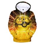 Sweat Pokémon Pikachu et Pokéball