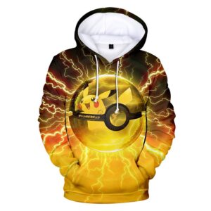 Sweat Pokémon Pikachu et Pokéball