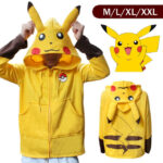 Sweat zippé à capuche Pokémon Pikachu