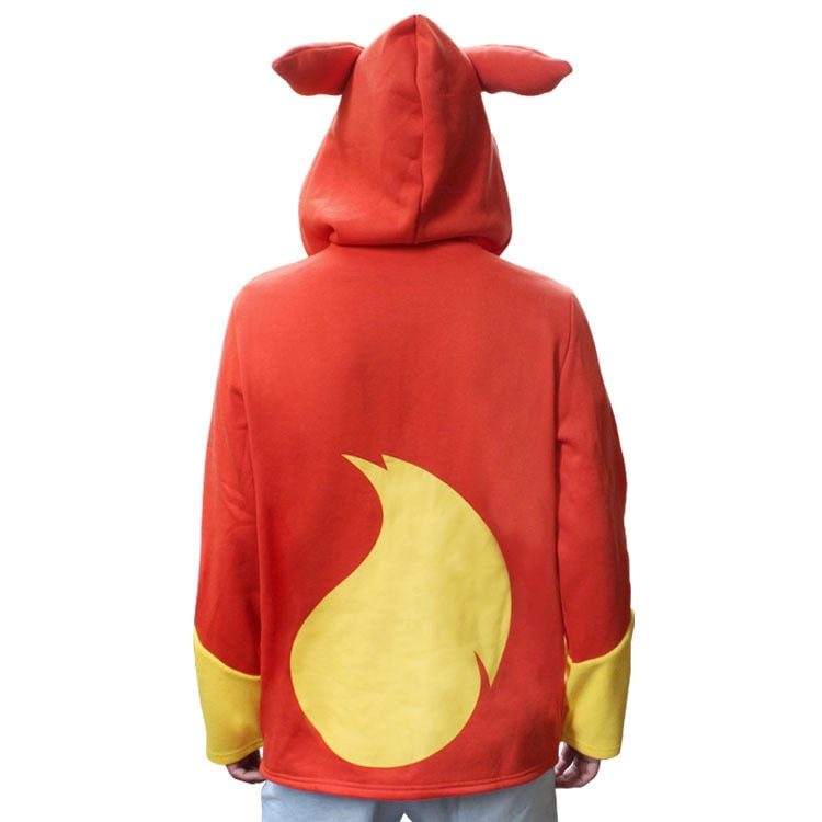 Sweat zippé à capuche Pokémon Pyroli – Image 3