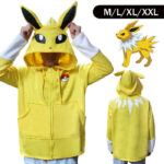 Sweat zippé à capuche Pokémon Voltali, du M au XXL