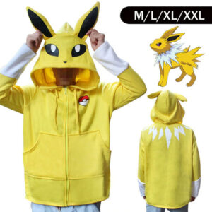 Sweat zippé à capuche Pokémon Voltali, du M au XXL
