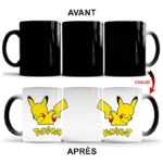 Tasse magique Pokémon Pikachu en dab
