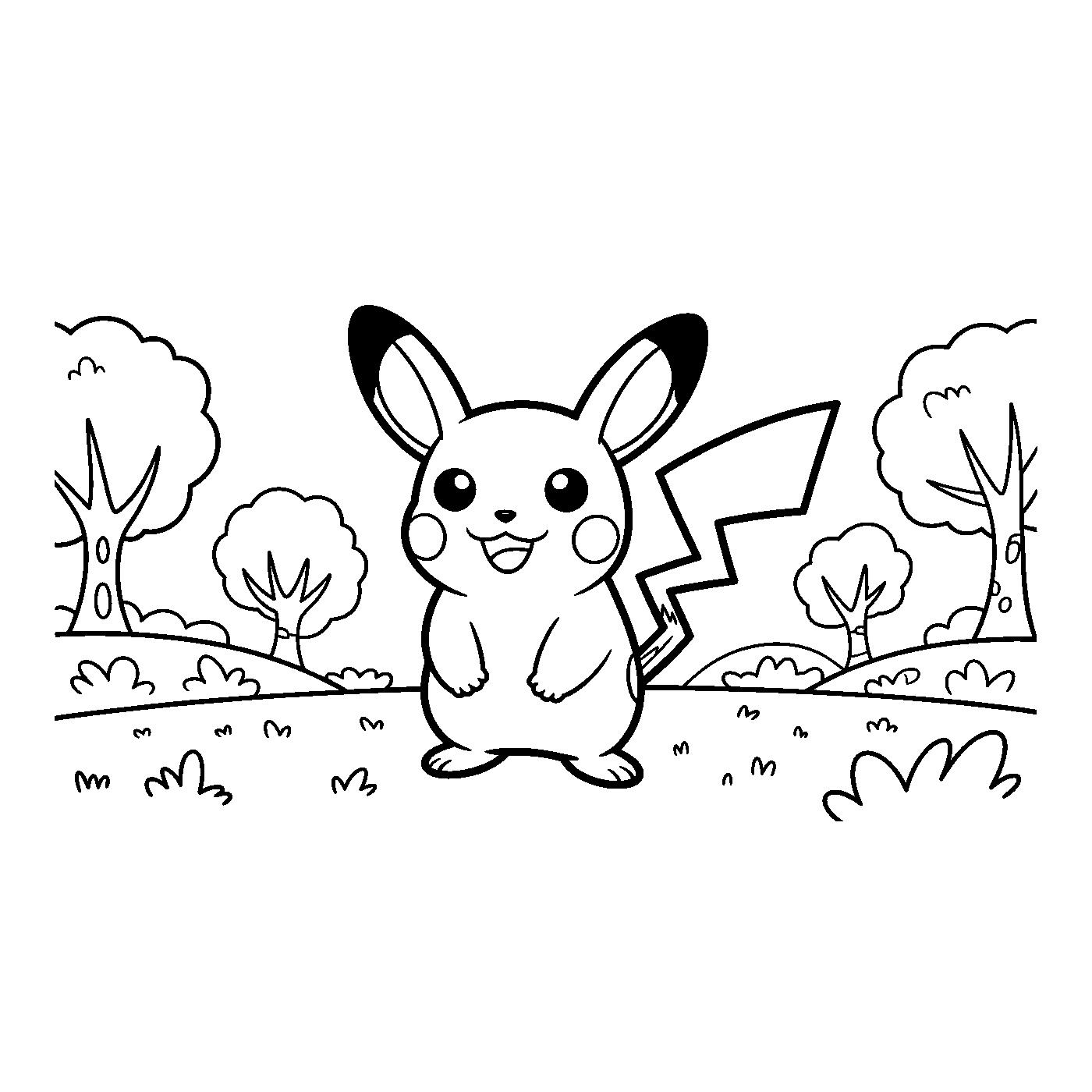 Coloriage Pokémon gratuit à imprimer : Carapuce avec des étoiles